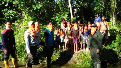 Besesandingon, Social Distancing ala Orang Rimba